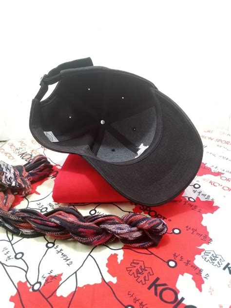 Topi Caps Logo La Hitam Men S Fashion Men S Accessories Caps Hats On Carousell