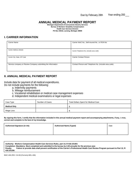 Annual Medical Report Form Complete With Ease Airslate Signnow
