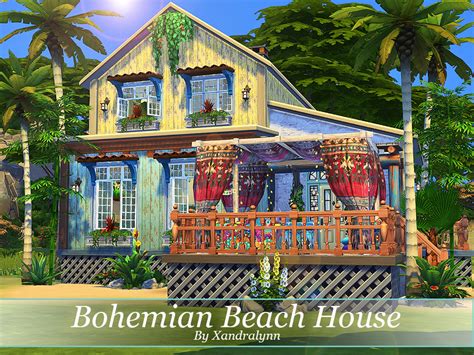 The Sims Resource Bohemian Beach House