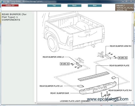 Download Toyota Hilux Tgn10 Ggn15 Kun10 Service Technical