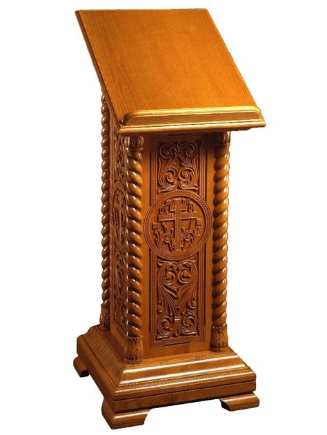 Church Lecterns Lavra 2 Carved Lectern Istok Church Supplies