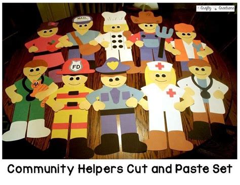 Community Helper Crafts Crafts And Worksheets For Preschooltoddler