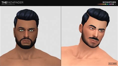 The Pathfinder Male Hair By Xldsims At Simsworkshop