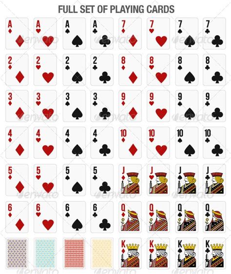 Template For Playing Cards Printable