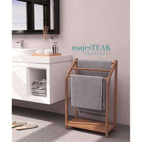 Teak Towel Hanger Aksel Design Majesteak Furniture