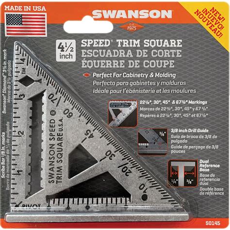 Swanson Speed Trim Rafter Square Anawalt Lumber