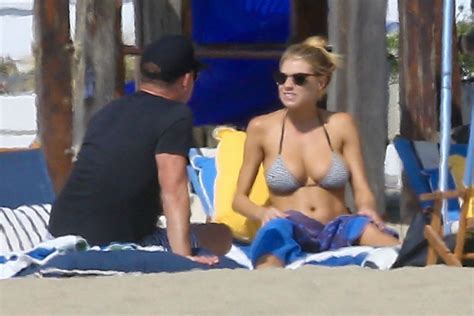 Charlotte Mckinney In Bikini At Beach With Sister Garland Mckinney In