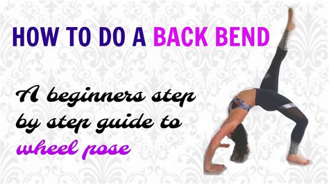 how to do a backbend step by step for beginners