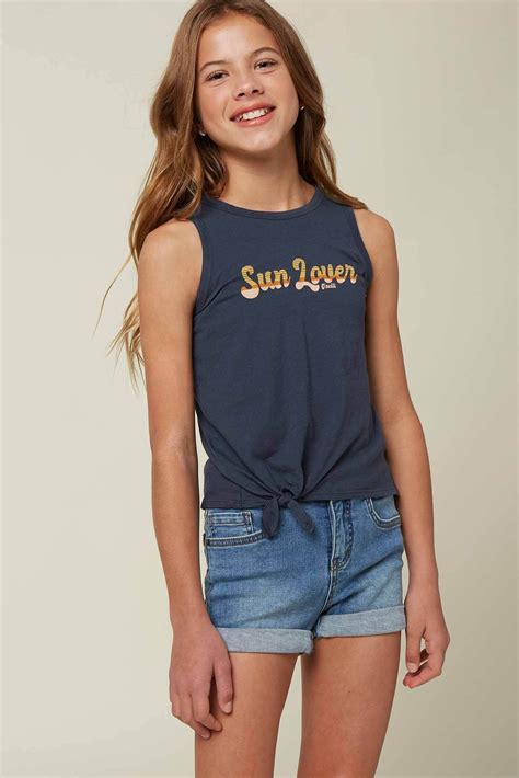 Girls Sun Lover Tank In 2020 Teenage Girl Outfits Kids