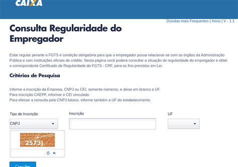 API De Consulta Caixa Regularidade Do Empregador FGTS Infosimples