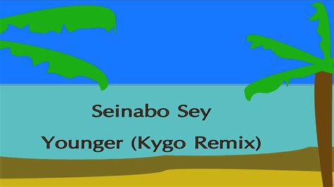 Seinabo Sey Younger Kygo Remix Youtube
