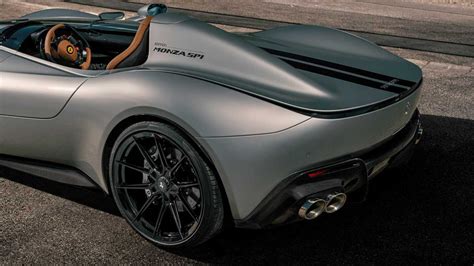 2m Ferrari Monza Sp1 And Sp2 Lifted To 832bhp By Novitec