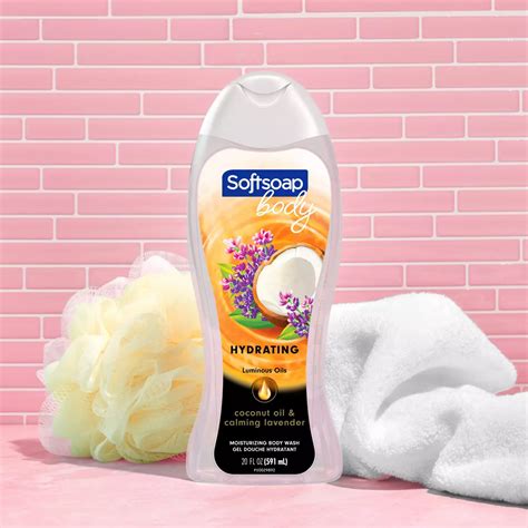 Softsoap Luminous Oils Body Wash Coconut And Lavender Shop Body Wash