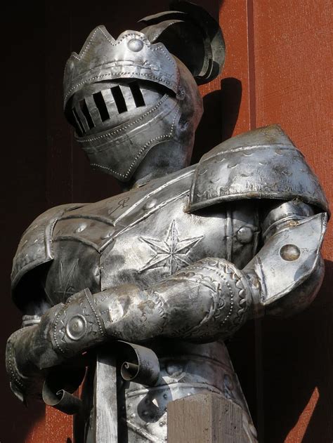 Caballero Armadura Metal Vendimia Mediana Edad Espada Medieval