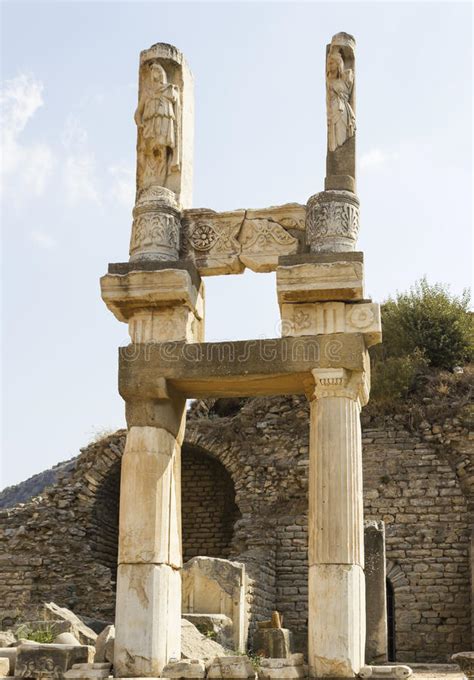 Ancient Greek City Ephesus Stock Image Image Of Civilization 34925109