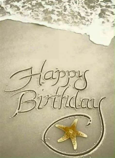 Pin By Vickie Conover On Beach Birthday Wishes Happy Birthday