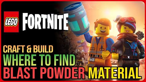 Blast Powder Location Lego Fortnite Youtube
