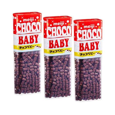 Meiji Original Choco Baby Chocolates 102g X 3 Bags Made In Japan