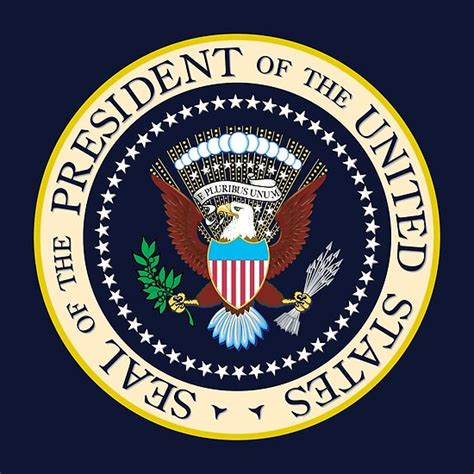 Biden jr is the 46th president of the united states of america. "Seal of the President of the United States" Poster by ...