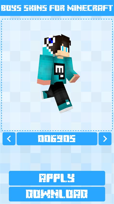 Boys Skins For Minecraft Pe Appstore For Android