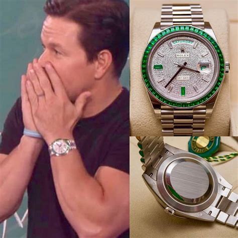 Mark Wahlberg Rolex Day Date Platinum Watch