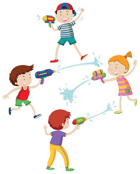 Royalty Free Water Gun Clip Art Vector Images And Illustrations Istock