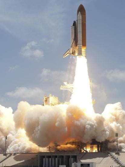 Space Shuttle Atlantis Lifts Off From Kennedy Space Centers Launch