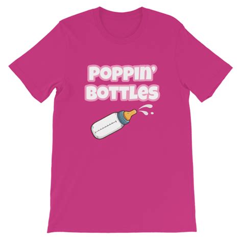 Poppin Bottles Short Sleeve Unisex T Shirt ⋆ Abdl Company
