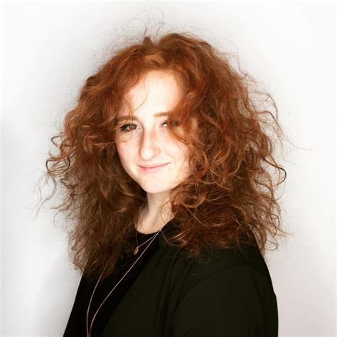 natural redhead rockin her curls by shannon hair and co brooklyn