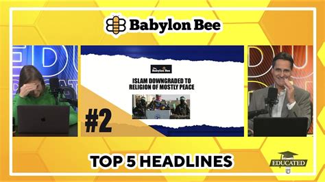 This Weeks Top 5 Babylon Bee Headlines Youtube