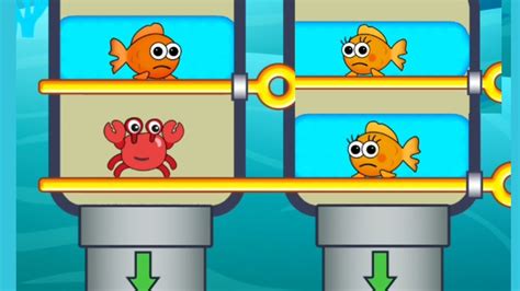 Save The Fish Pull The Pin New Level Save Fish Pull The Pin Fishdom