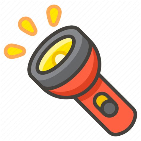 1f526 Flashlight Icon Download On Iconfinder