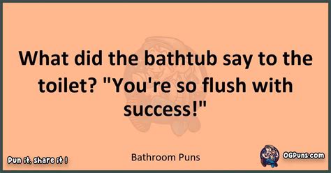 240 Flush Tastic Bathroom Puns Unleash The Potty Humor