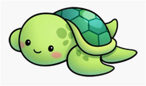 Kawaii Sticker By Gracie Cute Sea Turtle Cartoon Free Transparent