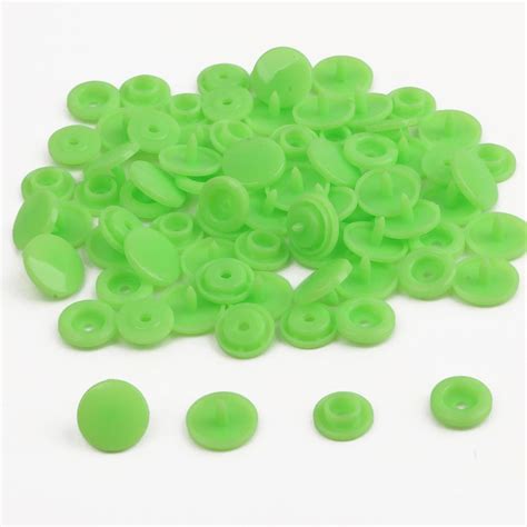Buy 20sets Round Plastic Snaps Button Fasteners Kam T5 12mm Garment