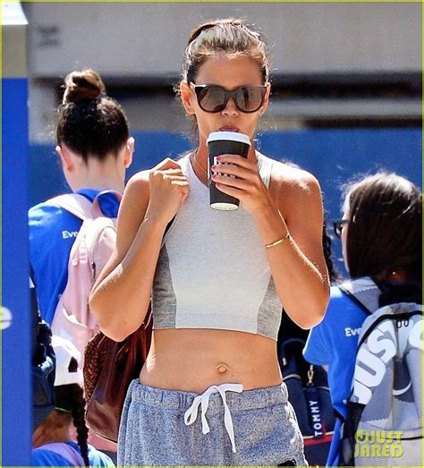 Photo Katie Holmes Shows Off Toned Body After A Workout 02 Photo 4322748 Just Jared