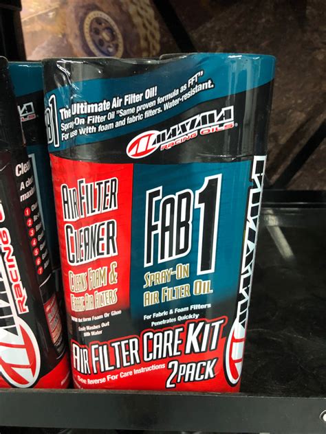 Maxima Air Filter Cleaner Kit Rock Life Offroad Llc