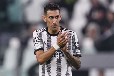 report angel di maria could leave juventus go back to argentina in january black and white