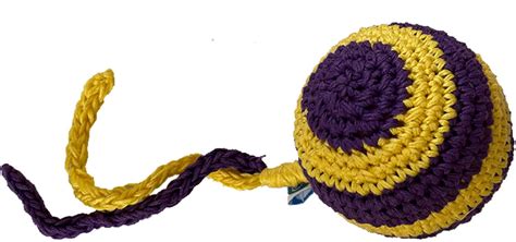Buy Captain Zack Crochet Stripped Ball Small Dog Toy Online And Get Upto