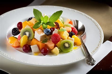 Fresh Fruit Salad Fruit Fresh Mixed Tropical Fruit Salad Bowl Of