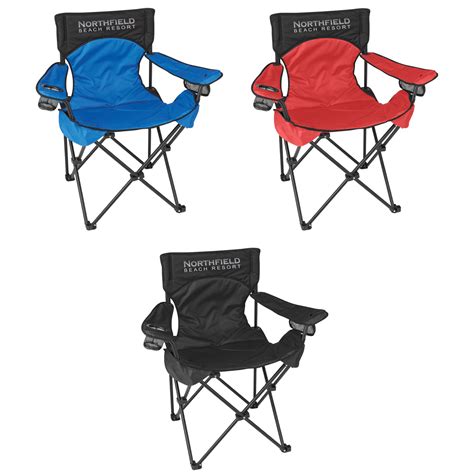 Custom Printed Padded Folding Outdoor Chair