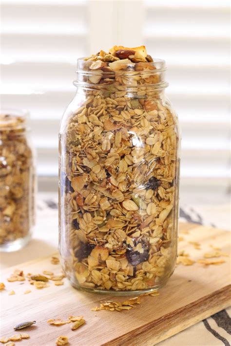 Vegan Olive Oil Granola | The Mostly Vegan