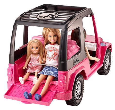 Barbie Car With Backseat