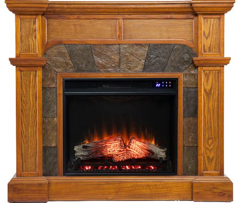 Cartwright Corner Convertible Electric Fireplace Traditional Indoor