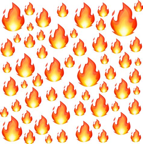 Fire Emojis Background Png