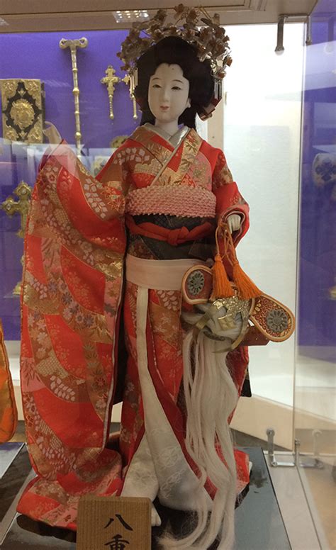 Japanese Dolls Wearing The Traditional Clothing Photos