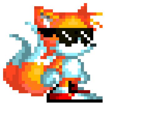 Tails Sonic Timetale Pixel Art Maker Vrogue