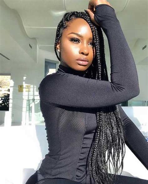 Best Box Braids Hairstyles For Black Women African