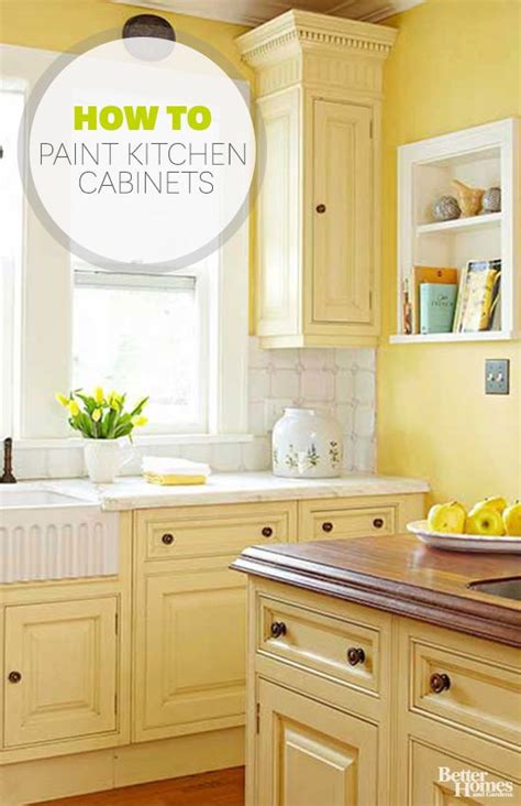 Cabinet refacing basically replaces the veneer on the visible surfaces of the cabinet while leaving the structural aspects intact. How to Paint Kitchen Cabinets for a DIY Room Refresh | Kitchen cabinet colors, Painting kitchen ...