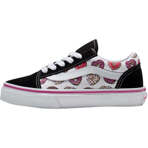 Vans Grade School Girls Old Skool Love Vans Blackpink Sneakers